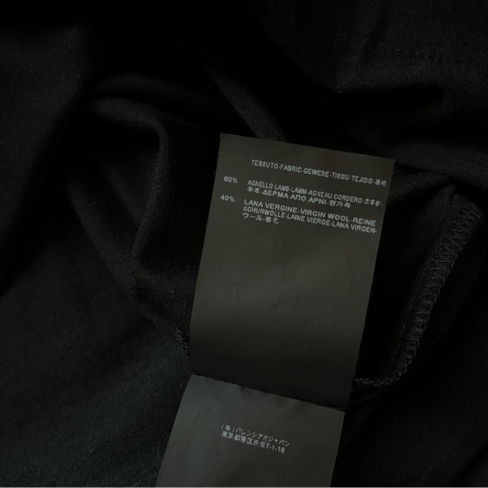 Balenciaga wool leather dress - Picture 7 of 8
